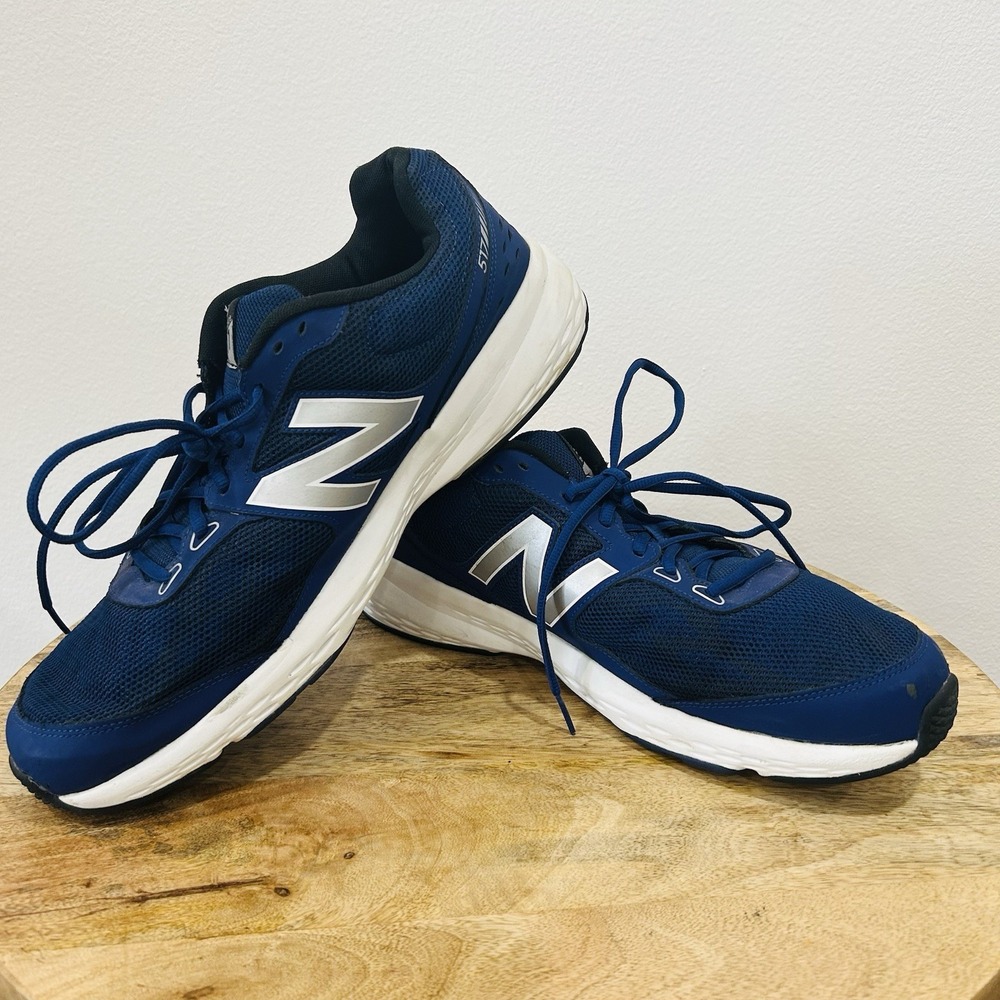New Balance 517v1 Mens 15 D Navy Blue Silver Training Shoes MX517NR1 ABZORB